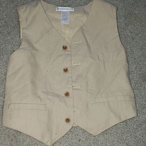 Janie and Jack boys size 5 vest